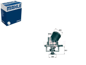 Termostat Opel 92c Zafira Astra Mahle