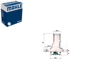 Termostat Fiat 87c 1,1 1.2 Palio Punto Uno Mahle