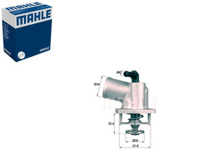 Termostat Opel 92c 1,4-1,6 16v Mahle