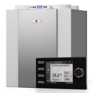 Rekuperator CWL Excellent 400 L WOLF IWAF2138254BM2 lewy + Sterowanie BM-2