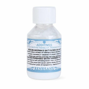 Renesans Medium+Werniks SatynowyDo Akryli 100 ml