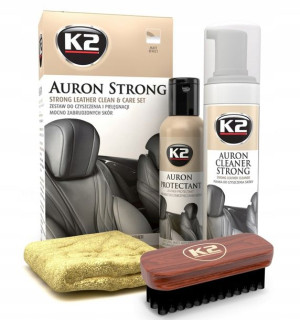 K2 Auron Strong Mocny Zestaw Do Czyszczenia Skóry