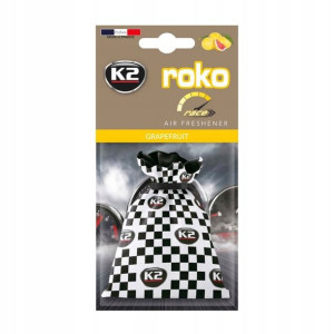 K2 ROKO RACE zapach samochodowy GREJPFRUT woreczek