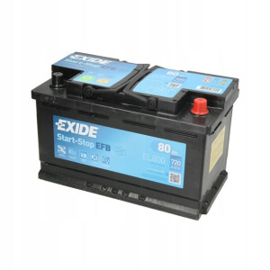Akumulator EXIDE START&STOP EFB 80Ah 720A P+