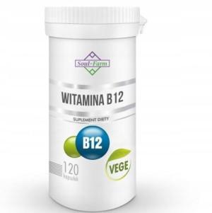 WITAMINA B12 / METYLOKOBALAMINA 120 kaps Soul-Farm