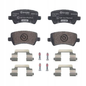 Klocki Brembo Xtra Volvo S60 S80 V60 V70 Xc60 Xc70