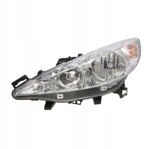 Reflektor Lampa L PEUGEOT 207 02.06-09.12 VALEO VA