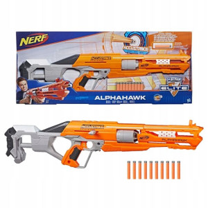 Nerf Elite N-strike Alphahawk Wyrzutnia Accustrike