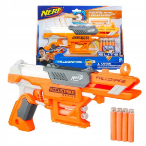 Nerf Elite Falconfire Wyrzutnia Accustrike Naboje