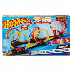 Hot Wheels Action Rajd Przez Pętle Tor Samochodowy