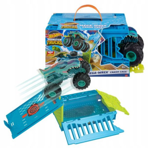 Hot Wheels Monster Truck Mega Wrex Skrzynia Pojazd