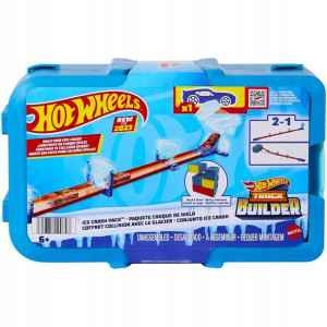 Hot Wheels Track Builder Lodowy Tor Samochodowy