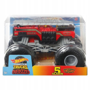 Hot Wheels Duży Pojazd Monster Truck 5 Alarm 1:24