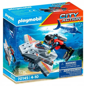 Playmobil City Action Zestaw Nurek 15 Elementów 4+