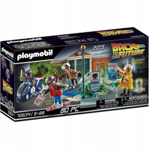 Playmobil Zestaw Powrót Do Przyszłości Pościg 5+