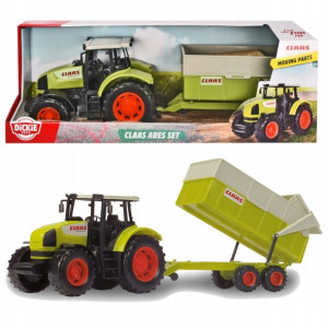 Simba Dickie Toys Traktor Claas Ares Z Przyczepą