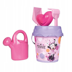 Smoby Wiaderko Z Akcesoriami Do Piasku Minnie 17cm