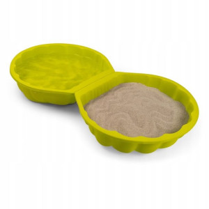 Smoby Mini Piaskownica Dwuczęściowa Muszelka Ziel