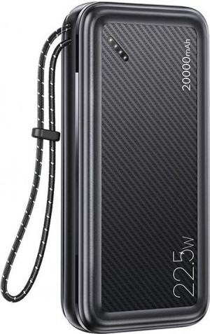 Powerbank USAMS PB60 20000mAh 22.5W 2xQC3.0+PD Fast Charge czarny/black 20K
