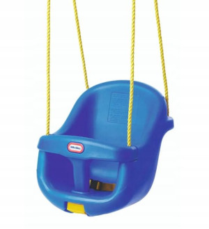 Little Tikes Głęboka Kubełkowa Huśtawka Niebieska
