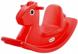 Little Tikes Koń Na Biegunach Czerwony Bujak 12m+