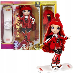 Rainbow High Winter Break Doll Lalka Ruby Anderson