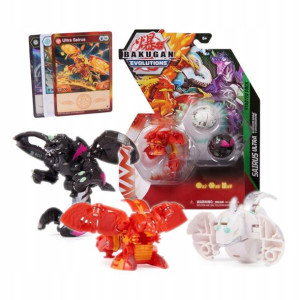 Bakugan Evolutions Figurki Bitewne Zestaw Startowy