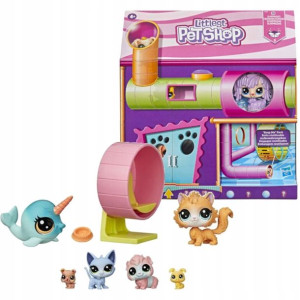 Littlest Pet Shop Domek Zabaw Zestaw Figurki 4+
