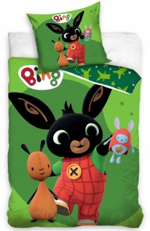 Królik Bing Pościel Dziecięca Bawełniana 140x200