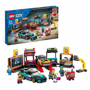 Lego City Warsztat Tuningowania Samochodów 6+