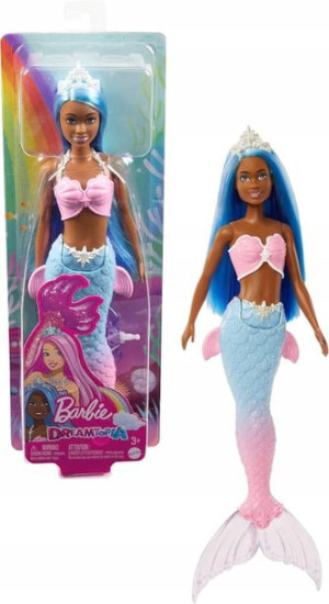 Barbie Dreamtopia Lalka Syrenka Niebieski Ogon