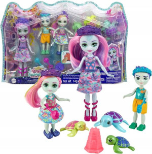 Enchantimals Royal Zestaw Lalka Tinsley Turtle 4+
