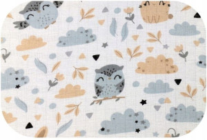 Ega Kids Pielucha Tetrowa Drukowana 70x80 Cm 1 Szt