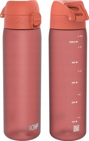 Ion8 Bidon Smukła Butelka Na Wodę 500 Ml Ceglasty