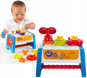 Chicco Warsztat Małego Majsterowicza 14el. +12m