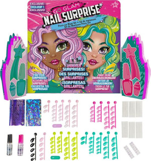 Go Glam Nail Surprise Zestaw Do Paznokci Akcesoria