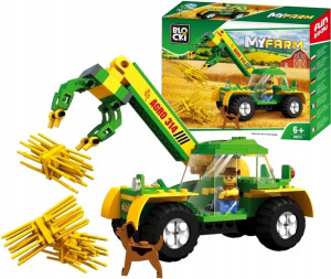Klocki Blocki Myfarm Farma Ładowarka Do Siana 6+