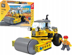 Klocki Blocki Mycity Pojazd Budowlany Walec 115 El
