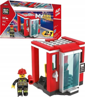 Klocki Blocki Myfire Brigade Straż Pożarna 2w1
