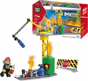 Klocki Blocki Myfire Brigade Straż Pożarna 2w1