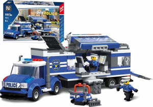 Klocki Blocki Mobilny Posterunek Policji 332 El.