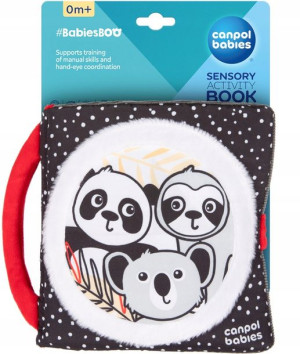 Canpol Książeczka Sensoryczna Manipulacyjna Panda