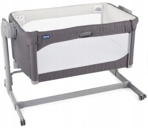 Chicco Łóżeczko Dostawne Next2me Magic Moon Grey