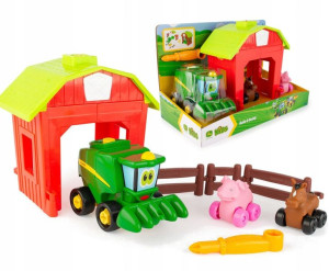 Tomy John Deere Zbuduj Mini Farme Konik Kombajn 3+