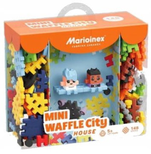 Marioinex Mini Waffle City Zestaw Dom 148 El. 5+.