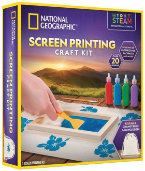 National Geographic Zestaw Steam Druk Sitowy 8+