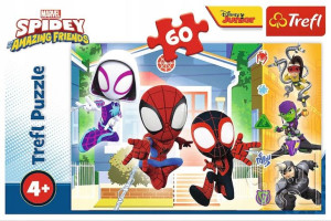 Trefl Puzzle W Świecie Spidey'a 60 Elementów 4+