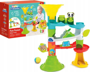 Clementoni Baby Leśna Zjeżdżalnia Kulodrom 18m+