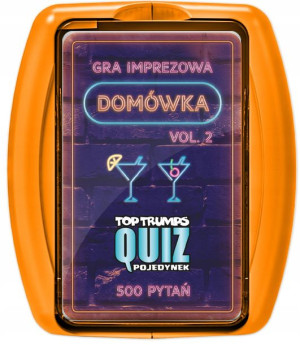 Gra Quizowa Top Trumps Quiz Domówka 500 Pytań