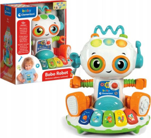 Clementoni Robot Bobo Interaktywna Zabawka 12m+